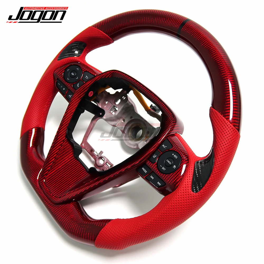 Индивидуальное углеродное волокно для Toyota Camry XV70 8th 2018-2022 автомобильный руль с