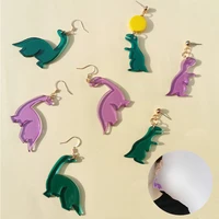 cute dinosaur earrings cute handmade new style fashion womens jewelry gift