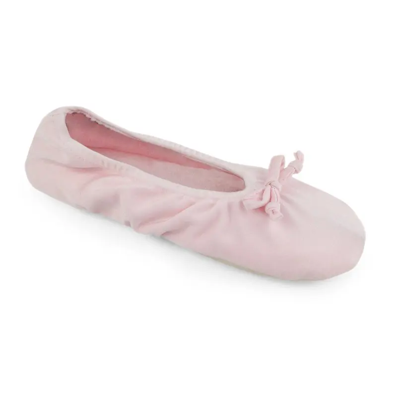 

Women's Stretch Satin Ballerina Slipper