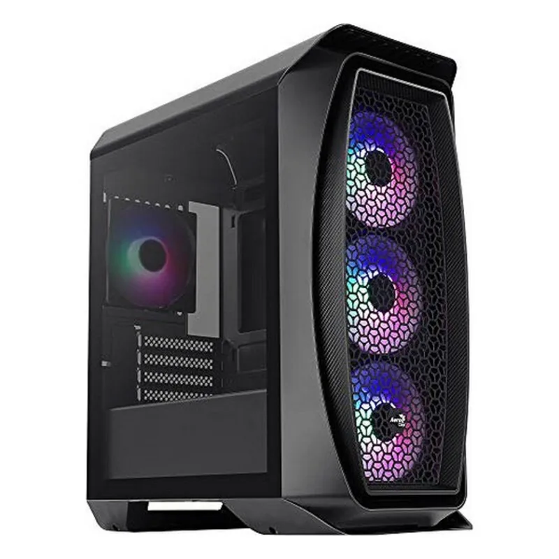 ATX Mini-tower Box Case Aerocool Mini Frost Black | Компьютеры и офис