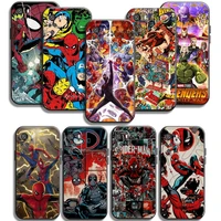 marvel avengers phone cases for xiaomi redmi note 10 10s 10 pro poco f3 gt x3 gt m3 pro x3 nfc soft tpu funda carcasa coque