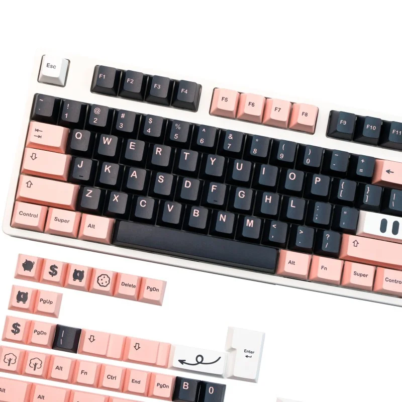 140 клавиш/комплект клавиши GMK трюфельшвейьский колпачки для клавиш PBT с