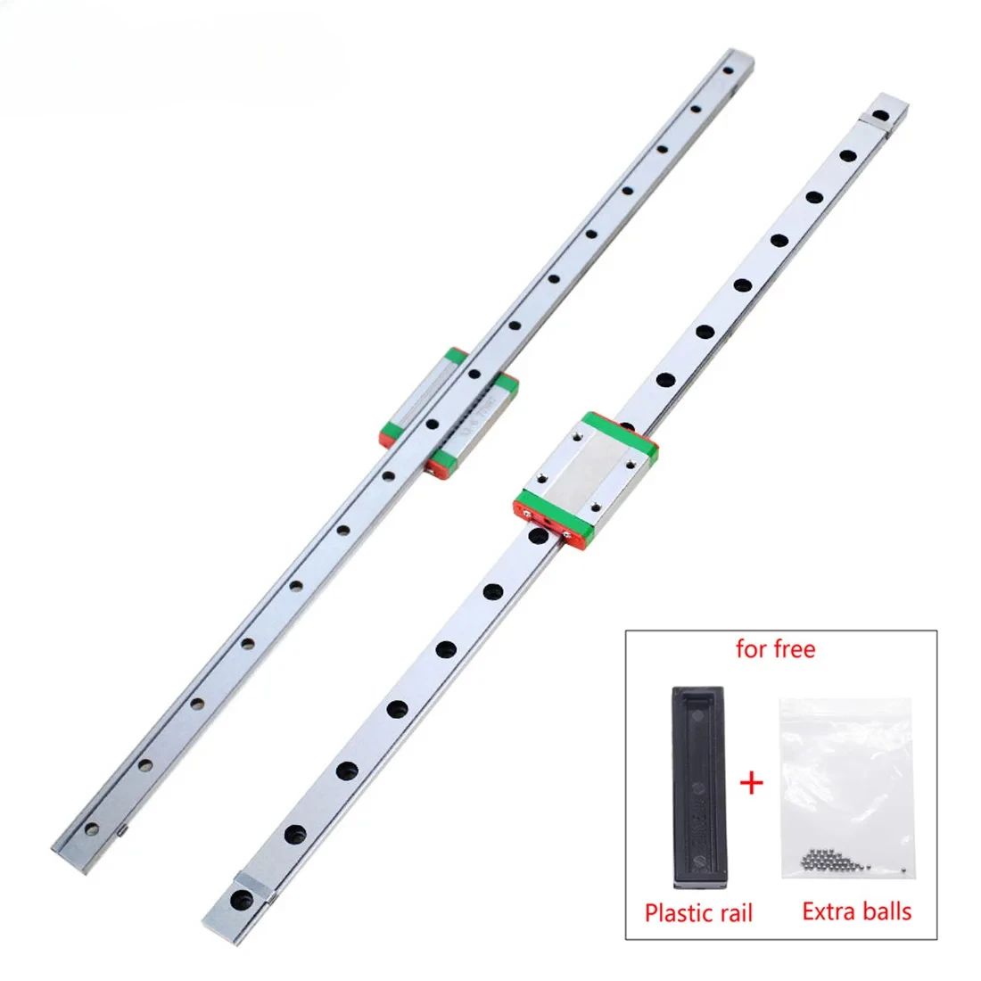 Линейные направляющие MGN12 MGN9 300 400 500 600 мм из нержавеющей стали