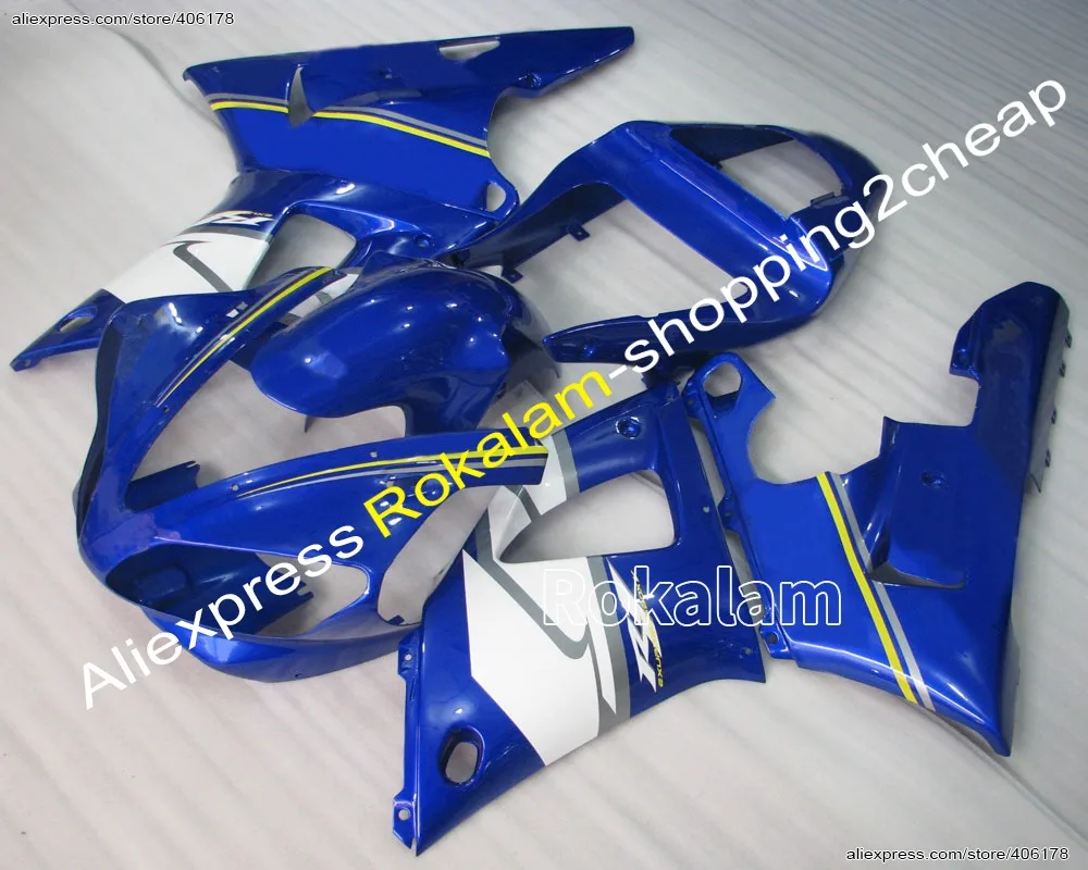 Дешевый комплект YZF1000 R1 00 01 ABS для Yamaha YZF 2000 2001 Обтекатели спортивного велосипеда