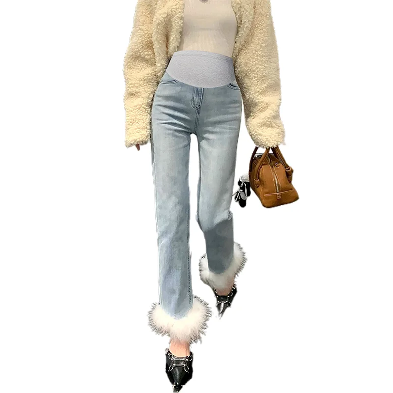 Рисунок 5 - Винтажные эластичные джинсы для беременных