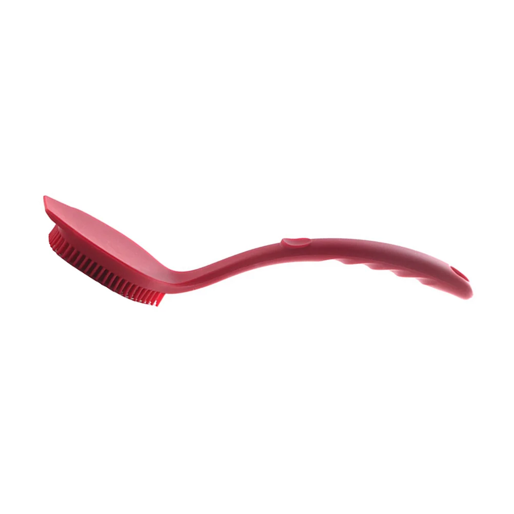 

Brush Dish Pot Pan Scrub Kitchen Cleaning Silicone Sink Scrubber Brushes Plate Handle Forwashing Home Cleaner Household Pans
