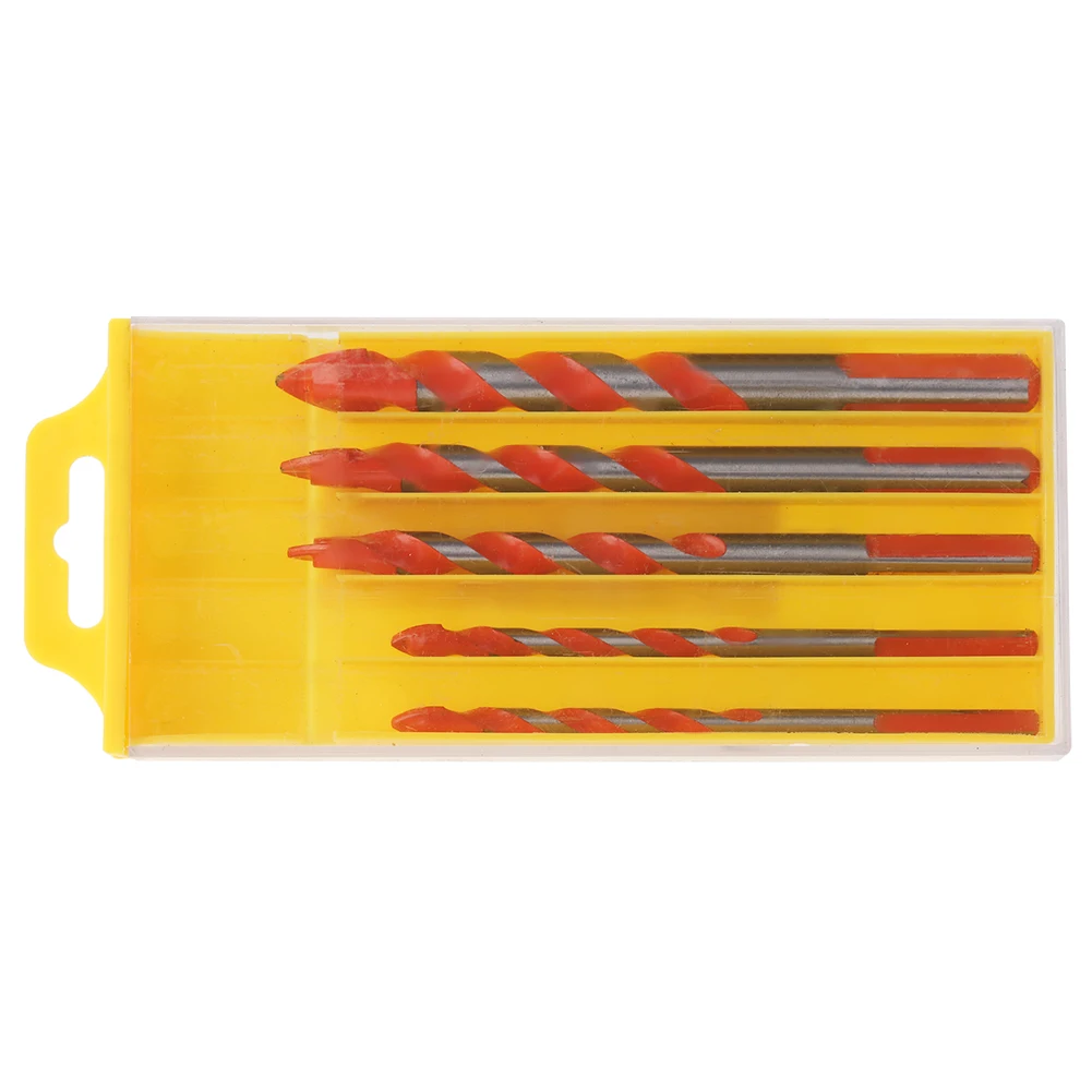 

5pcs Triangle Handle Multifunctional Alloy Drill Bits for Hand Electric Drill twist twist twist twist