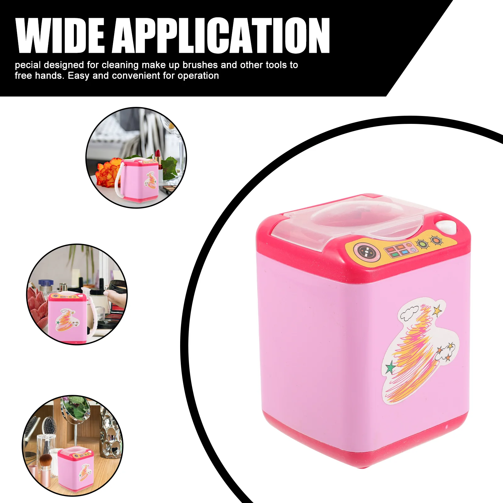 Очиститель кистей для теней век электрическая машина макияжа губ чистка без