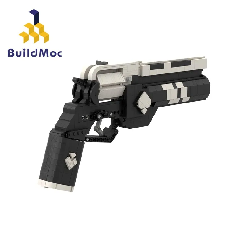 

Buildmoc Game Destiny 2 Spades A Gun Weapon Toy MOC Set Building Blocks Kits Toys for Children Kids Gifts Toy 716PCS Bricks
