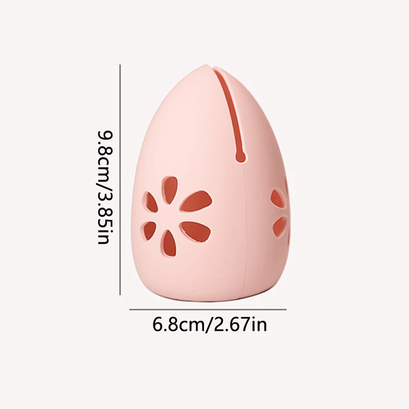 Портативная дорожная губка для макияжа органайзер хранения силиконовых яиц с