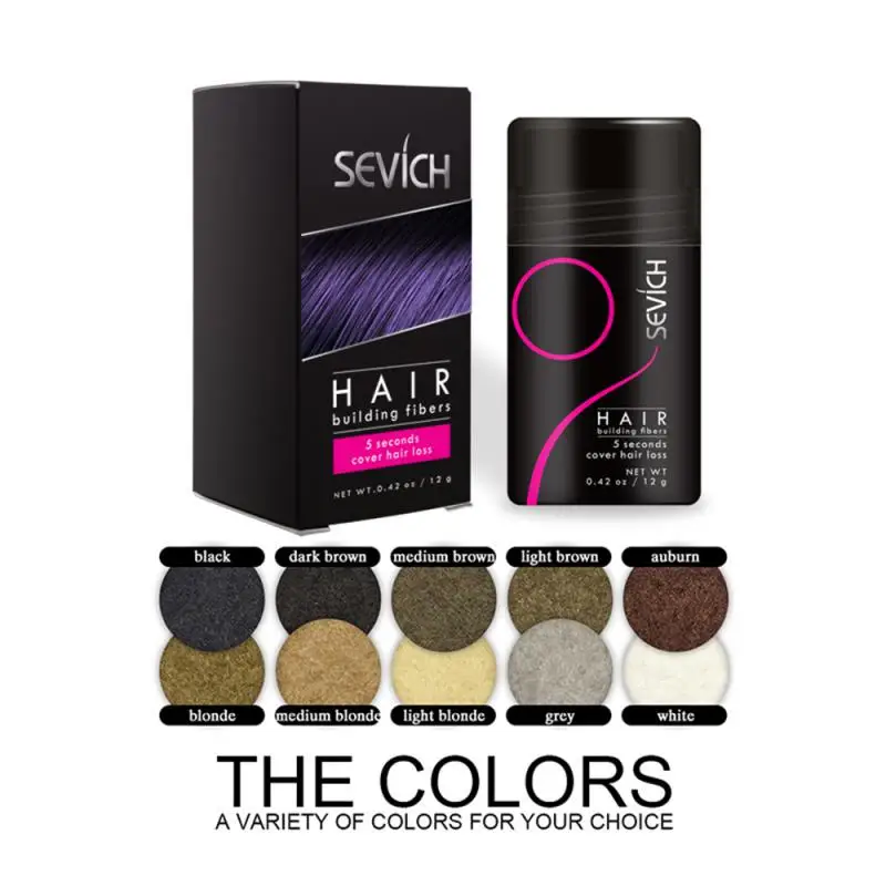 

NEW 10Colors Hair Building Fiber Hair Growth Styling Applicator Spray Instant Hair Care Keratin Hair Thickening Regrowth Product