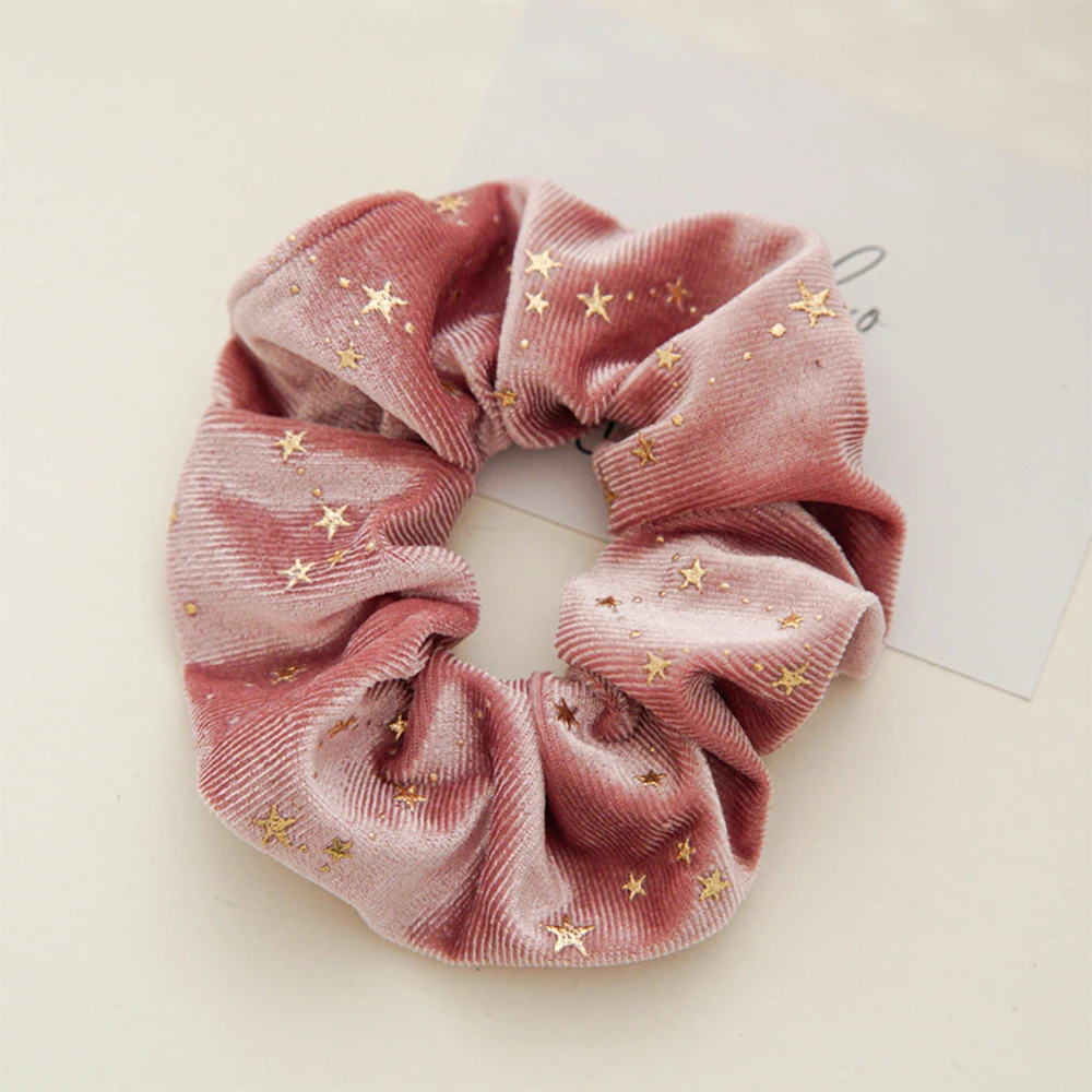 

Large Intestine Hair Circle Ponytail Hair Tie Hair Accessories Hair Rope Velvet Hair Scrunchies Solid Color Fashion Headwear