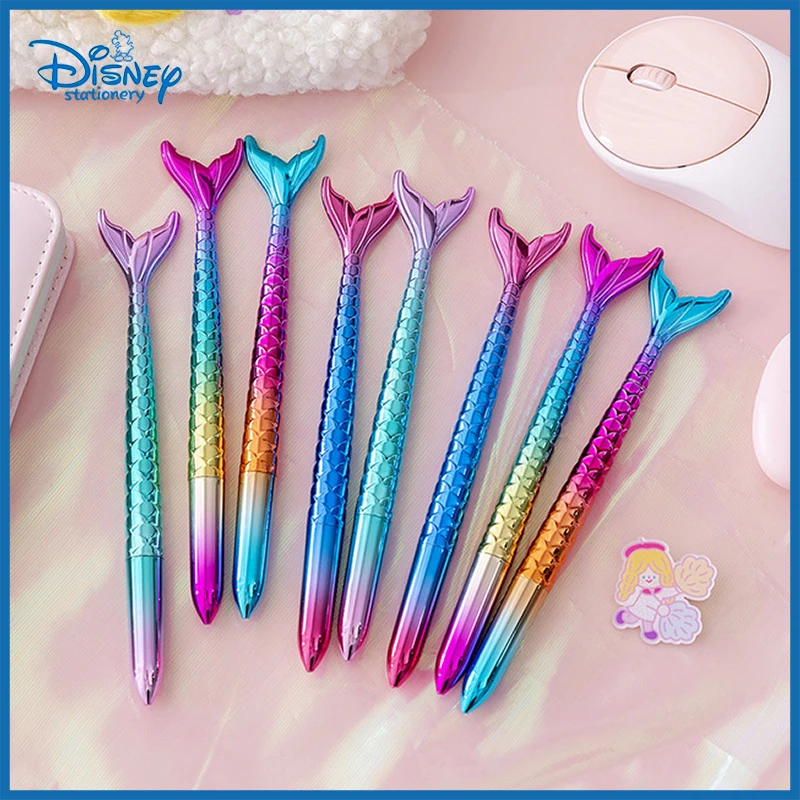 

Stationer10-30pcs Wholesale Mermaid 0.5mm Ballpoint Pen Black Ink Ball Pen Cute Office Signature Handle Kawaii Writing Stationer