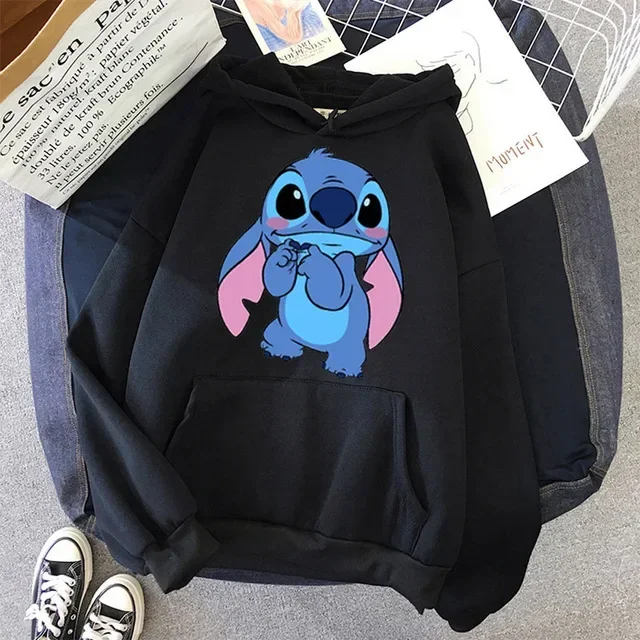 Kawaii толстовки для женщин Harajuku пуловеры с капюшоном милые повседневные женские