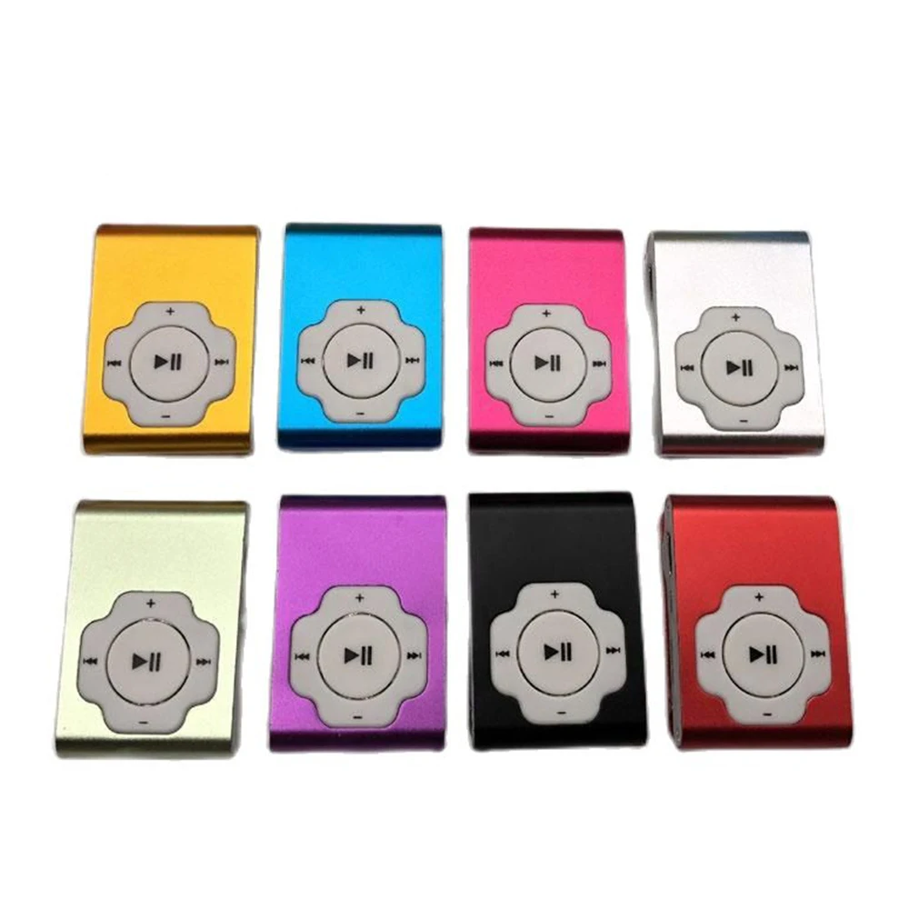 

Mini Cube Mp3 Player Support Tf-card / Micro Sd Rechargeable Portable Key Music Player With Meatal Clip