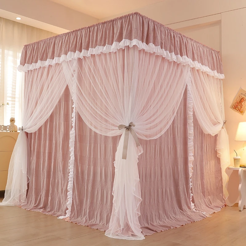 

Canopy Bed Curtains Mosquito Nets Baby Bunk Princess Frames Anti Mosquito Nets Tent Adults Mosquiteiros Home Textile WK50WZ