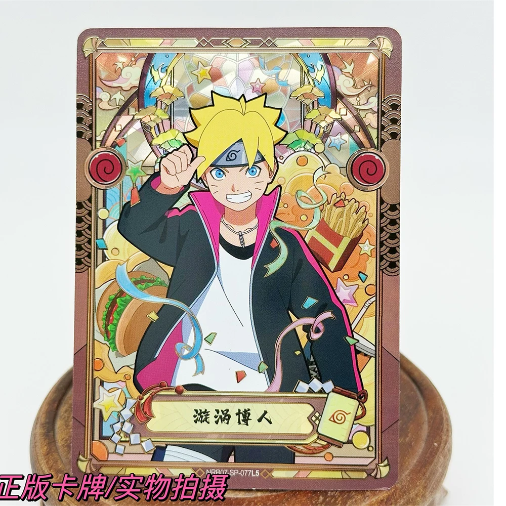Фото KAYOU NARUTO SP карта 70 ~ 77 серии Ninja Age 1 ~ 6 серии Учиха Саске редкая коллекция карточек игрушки Рождественский подарок на день рождения №4