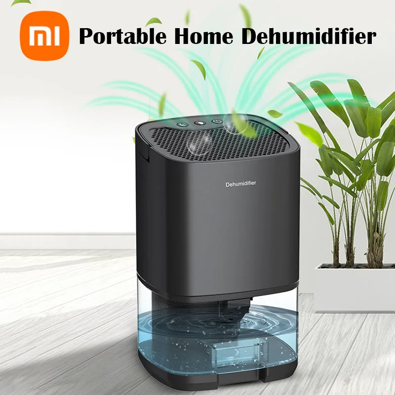 

Xiaomi Portable Premium Dehumidifier and Air Purifier 2 in 1 For Home For Room For Kitchen, Mute Moisture Absorbers Air Dryer