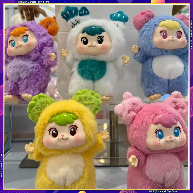 Фото Ajioo Plant Spirit Series слепая коробка милая экшн-фигурка кукла кулон сумка-сюрприз подарки на день рождения игрушки-сюрпризы на день рождения и хобби №1