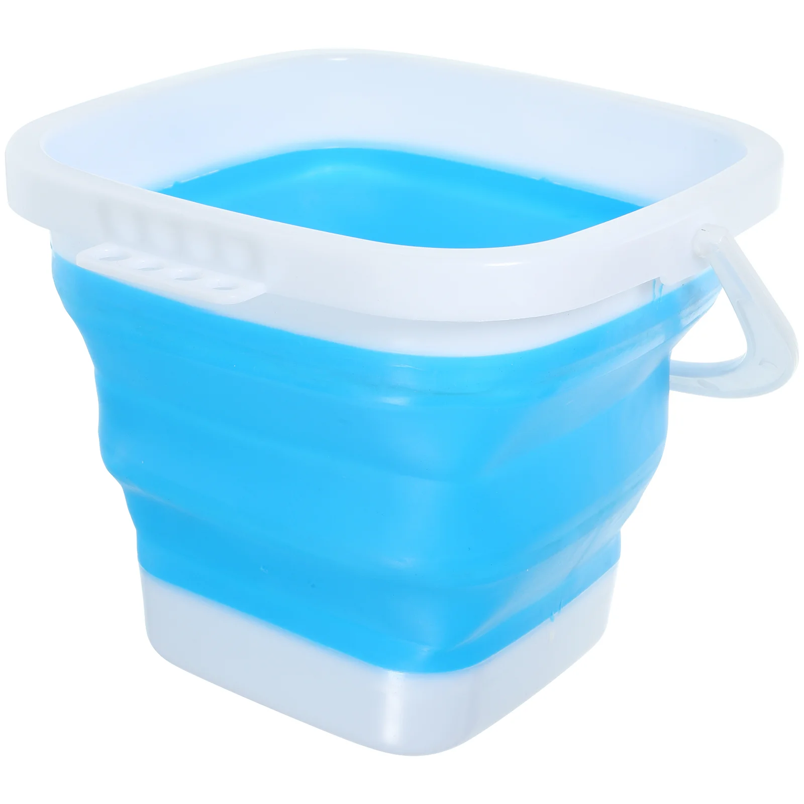 

Foldable Water Bucket Painting Drawing Brush Pail Portable Collapsible Water Easy Carry Space Saving Water Bucket for Fishing