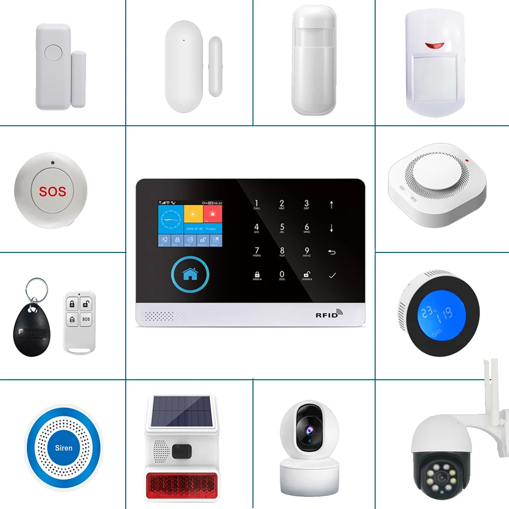 Домашняя противоугонная охранная сигнализация беспроводной датчик движения