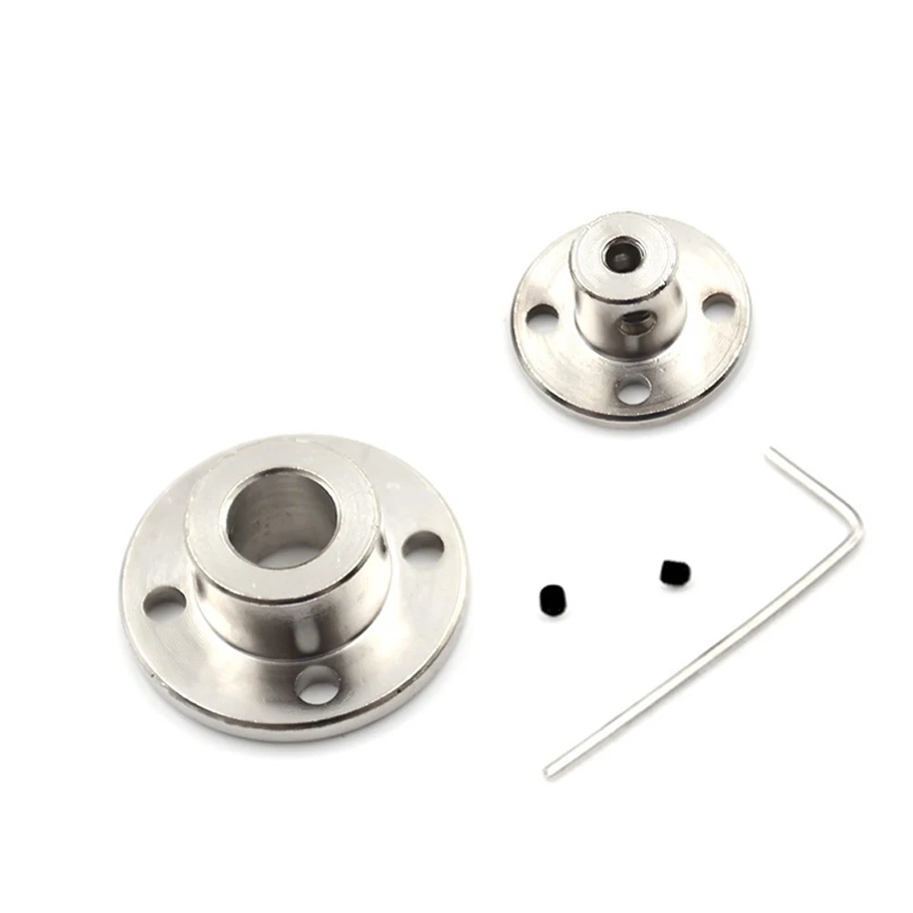 

2 Flange Coupler Rigid Screw RC Parts & Accs 2 Flange 45# Steel 7mm-14mm Clamp Bracket Coupler Collar Coupling