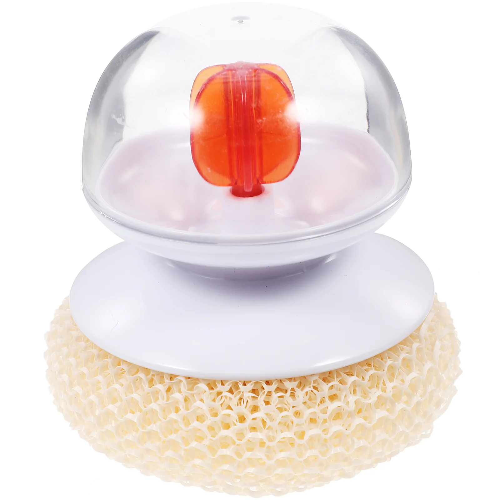 

Pan Cleaning Brush Lovely Scrubber Pot Cleaning Scrubber Dish Brush with Handle