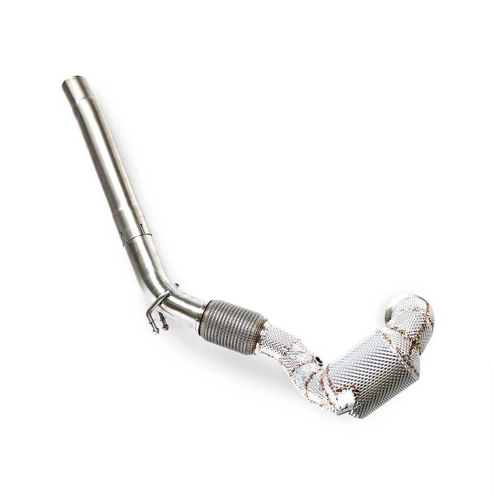 Подходит для Volkswagen Golf MK7/MK7.5 GTI 2.0T 2014-2020 водосточная труба из нержавеющей стали с