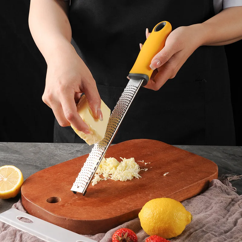 

Цитрусовый лимонный Zester & сыр Терка-пармезан сыр, лимон, имбирь, чеснок, мускатный орех, шоколад, овощи, фрукты, кухонные инструменты