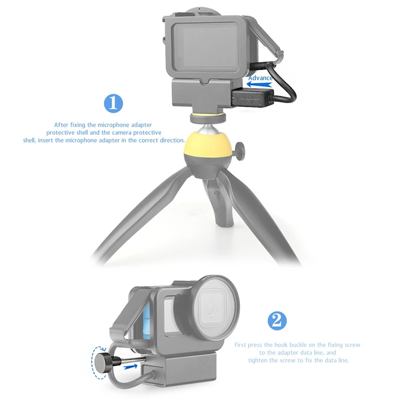 Адаптер для микрофона из алюминиевого сплава 1/4 внешний аудио адаптер защитная