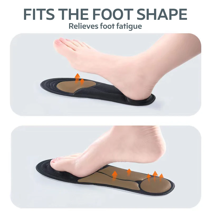 BANGNI Memory Foam Insole Relax High Heels Slow Rebound Soft Shoe Pads Cushion Breathable Sole Comfort Inserts For Feet Women