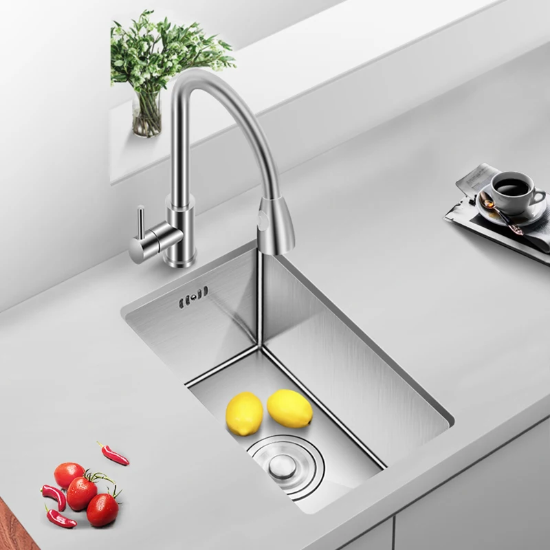 

Drain Pipe Kitchen Sink Stainless Steel Mixer Taps Undermount Bathroom Small Kitchen Sink Filter Cuisine Kitchen Accessories