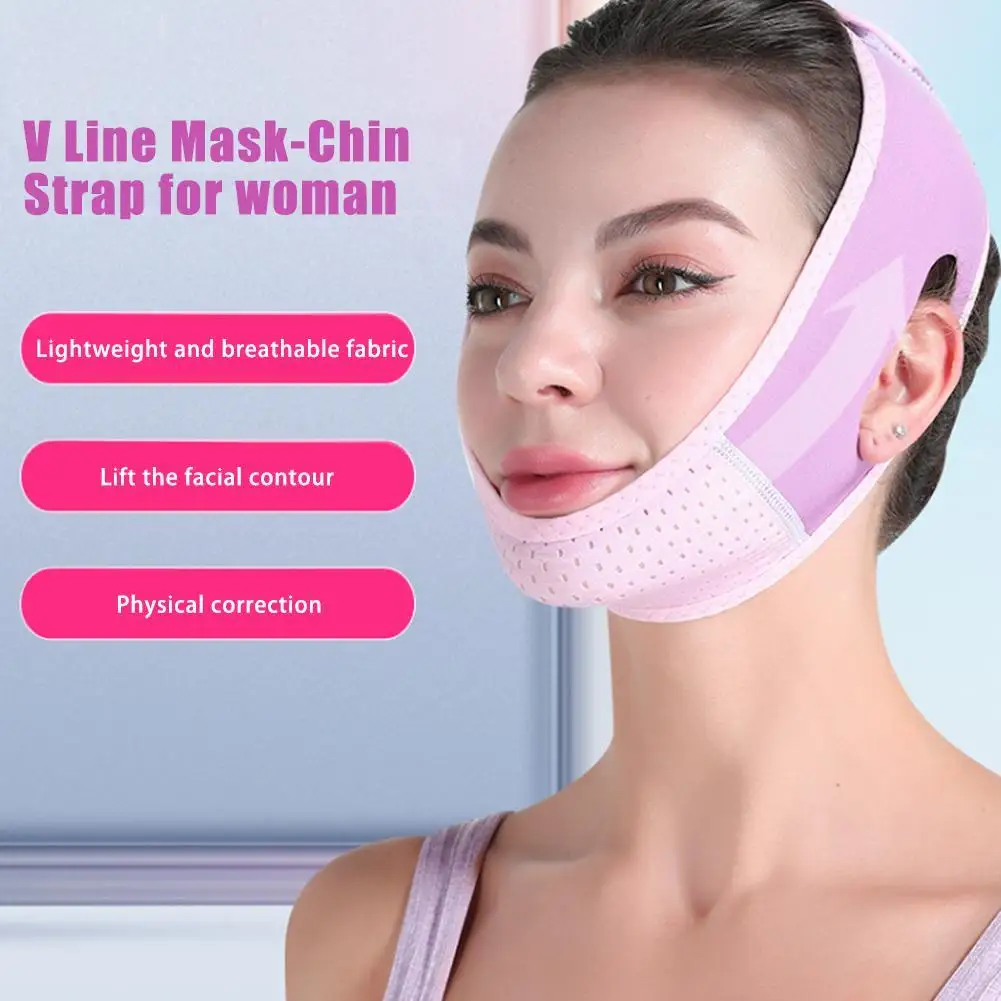 

Face Slimming Strap V Face Bandage Reduce Double Chin Belt Lift Anti Wrinkle Face Strap Belt Mask Lift Oval Mask Face Skin Care