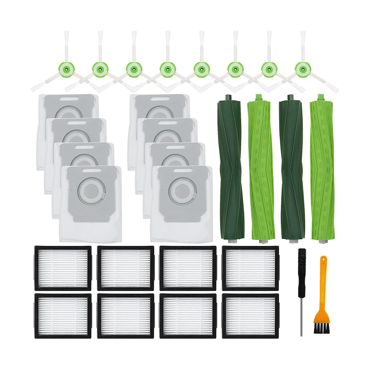 Запасные части для iRobot Roomba E/I/J Series E5 E6 E7 I2 I3 + I4 I6 I7 I8 +/Plus