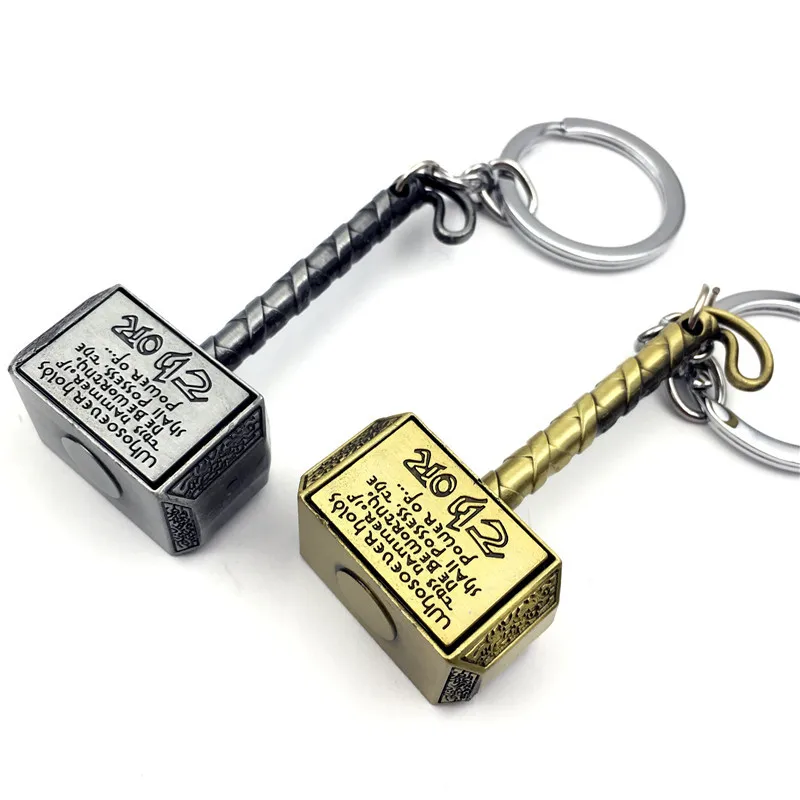 

Avengers Thor's Hammer Bottle Opener Keychain Bag Key Chain Pendant Small Gift