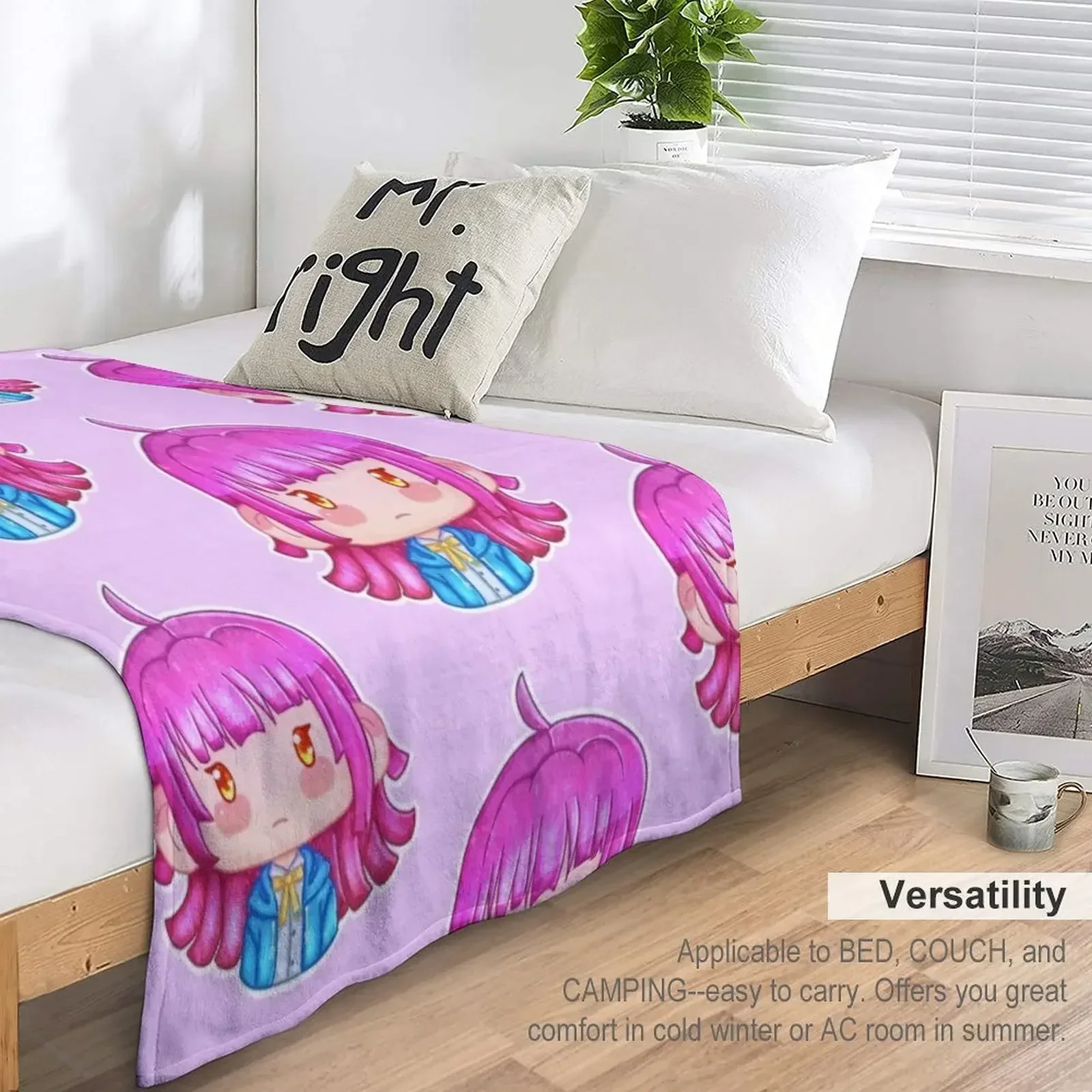 Rina Tennoji без маски - Love Live! Декоративное одеяло Nijigasaki High School Idol Club движущиеся одеяла