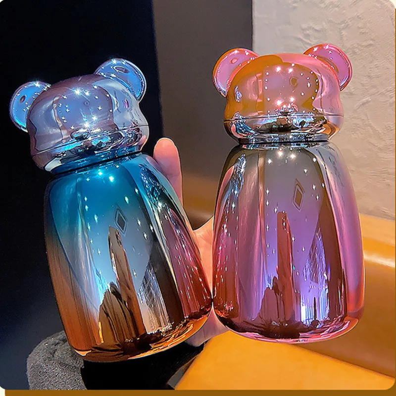 

280 мл семейный термос из нержавеющей стали, портативная маленькая уличная Термокружка, миниатюрная чашка для студентов и пар, автомобильная чашка