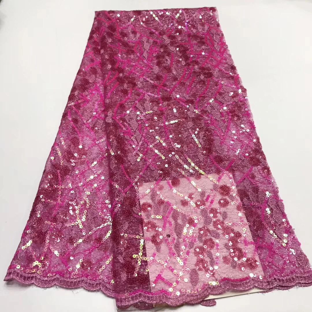 

Onion Latest Nigerian Tulle Lace 2021 French Net Beaded Lace Fabric For Nigerian Wedding Embroidery African Lace Fabric