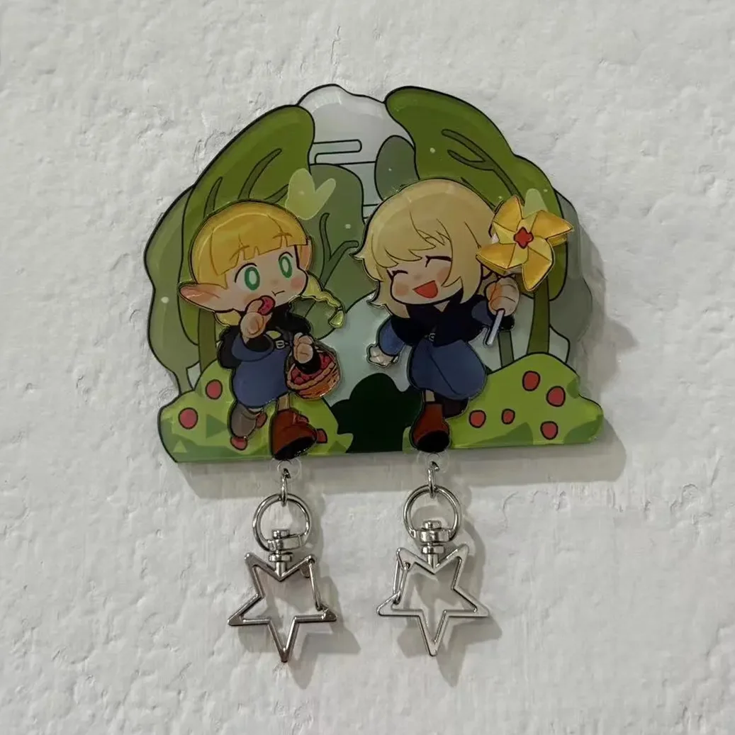 Аниме Delicious in Dungeon брелок для косплея наклейка на холодильник акриловый ключей