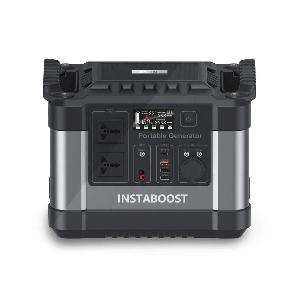 

500 Вт 1000 Вт портативная электростанция 110 В 220 В AC DC солнечный генератор