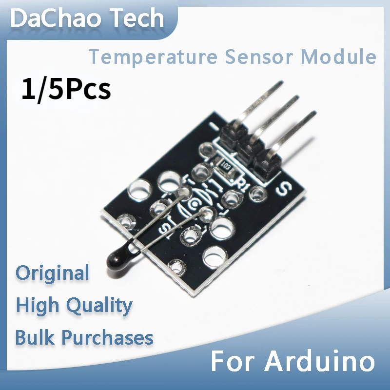 

1/5Pcs KY-013 Vc Temperature Sensor Module For Arduino AVR PIC for Arduino Diy Kit 37 In 1 Sensor Module