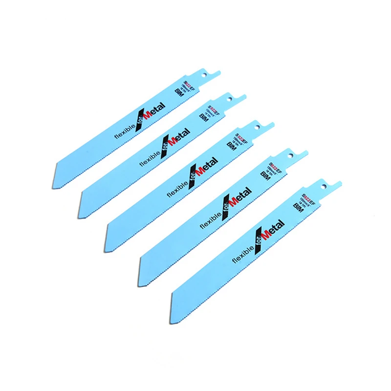 

S922EF 6INCH 18TPI Bi Metal ( M2 ) Stainless Reciprocating Tool Saw Blades Milled Teeth Sabre Saw Blades Cut Thin Metal Sheet