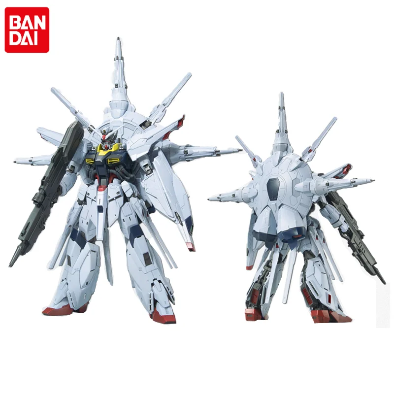 

Original Bandai Gundam Anime Figure BANDAI MG 1/100 ZGMF-X13A Seed PROVIDENCE GUNDAM Rau Le Creuset Effects Action Figure Model