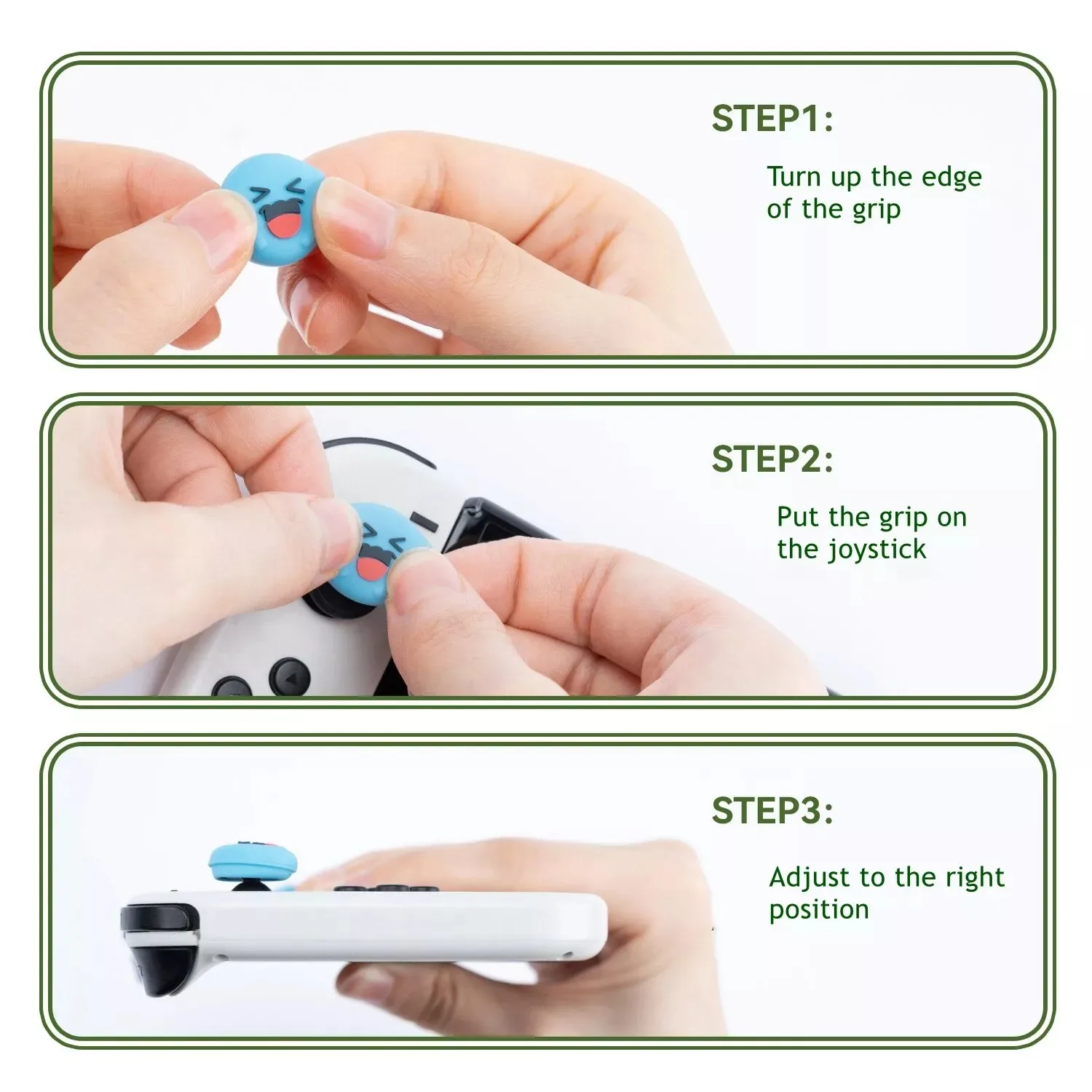 Силиконовые колпачки Yocore, 4 шт., совместимые с Nintendo SwitchOLEDLite (art.: 3920ca3d71ea4) - 3920ca3d71ea4