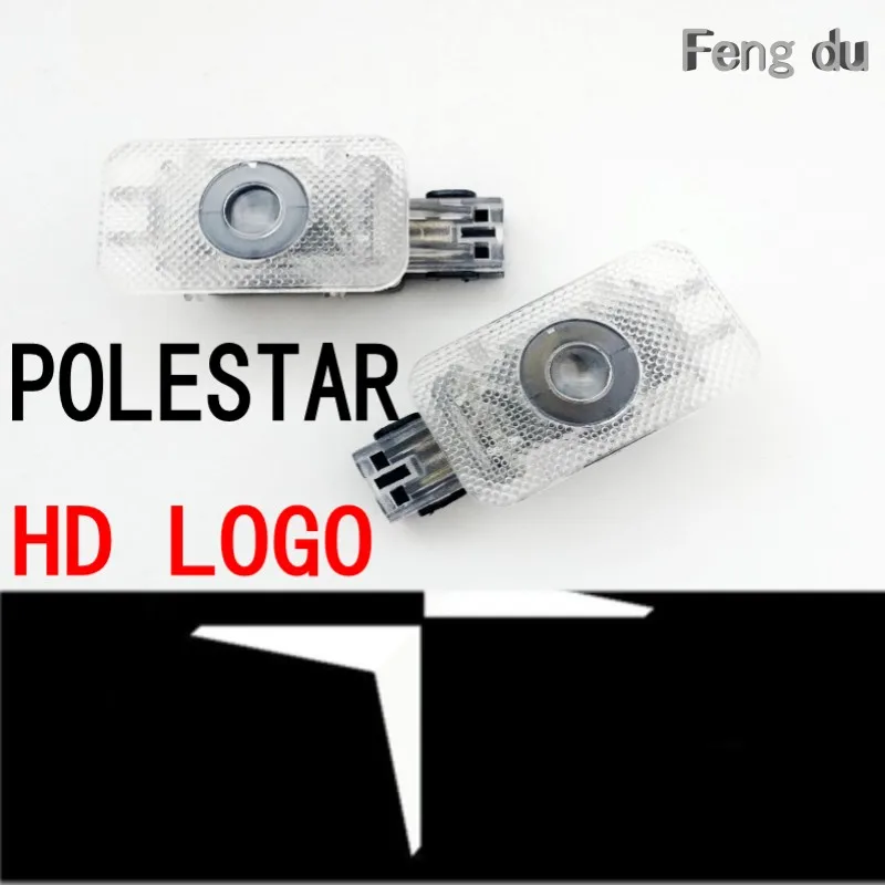 

2 шт., автомобильный проектор для двери, для VOLVO POLESTAR 1 2 VOLVO V60 V40 XC40 XC60 XC90 S60 S80 S90