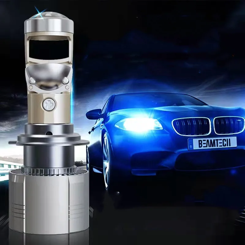 

A80 H4 H7 LED Mini Projector Lens H11 Canbus 9005 HB3 9006 HB4 40000LM LED Car Headlight Bulbs 6000K Lamp 12V LHD Hi/Lo Beam
