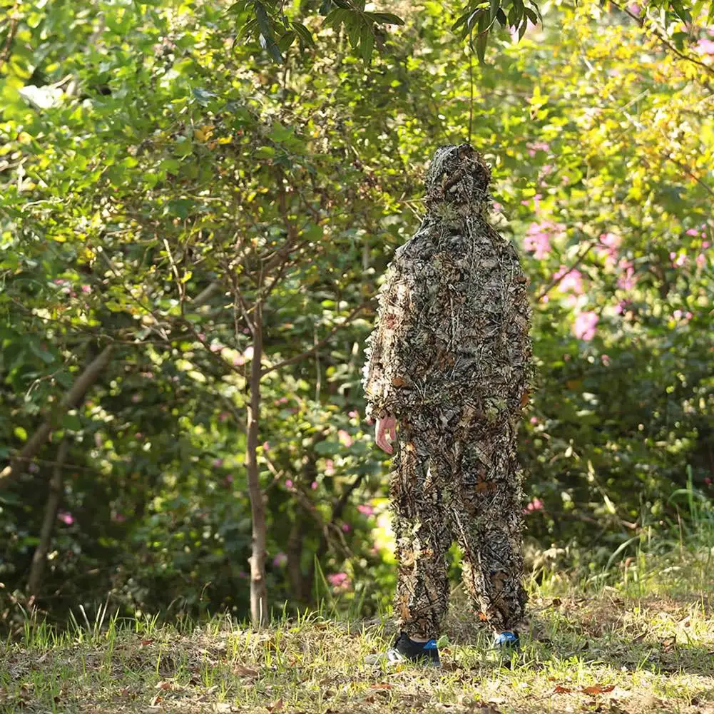 

Полиэфирные наружные 3d-костюмы Ghillie для охоты