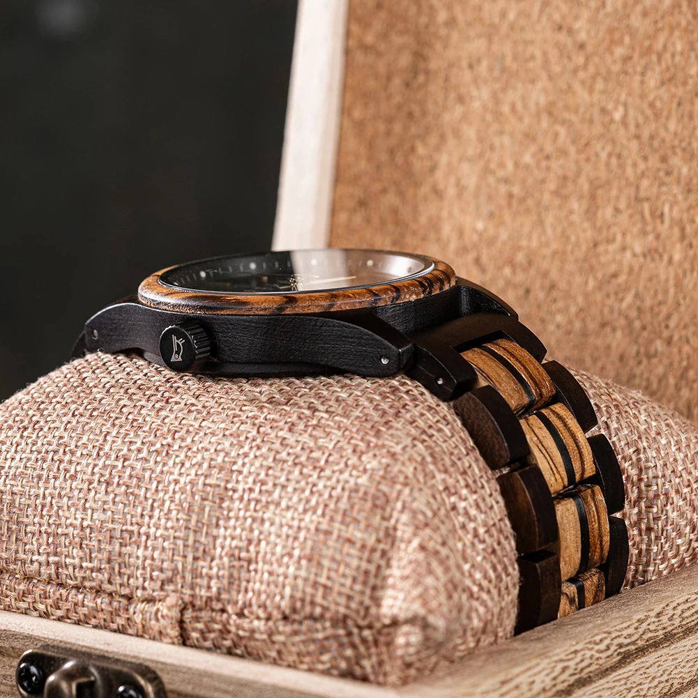 Новинка мужские деревянные кварцевые часы BOBO BIRD Свадебные для шафера винтажные с