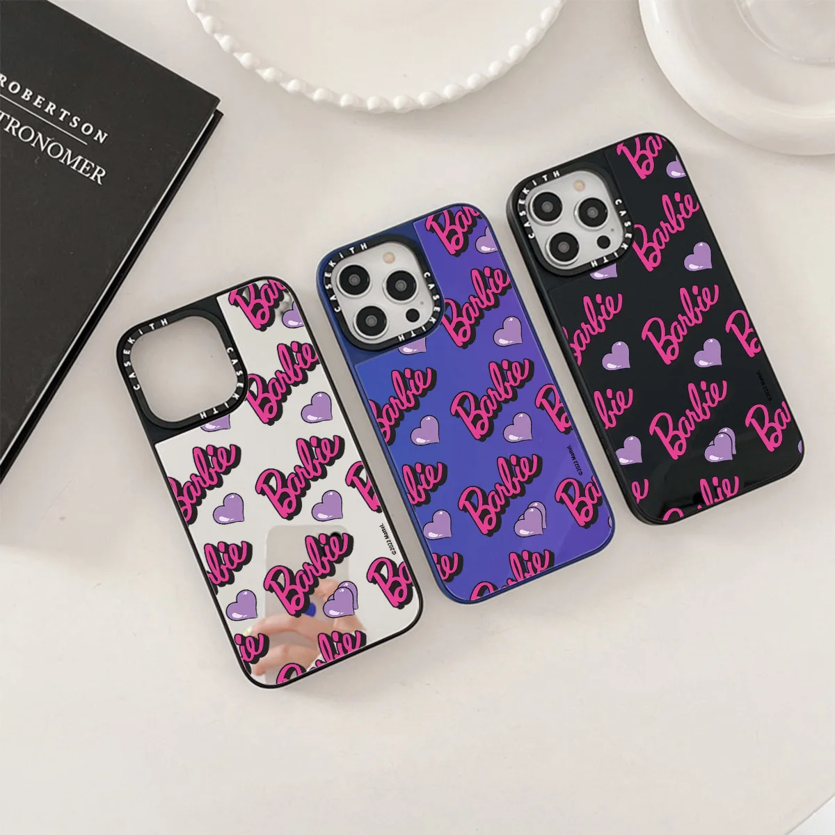 Fashion Purple LOVE Letter Mirror Phone Case For iPhone 11 12 13 14 Pro Max High Quality Plating Funda 12Pro Cover Soft Coque