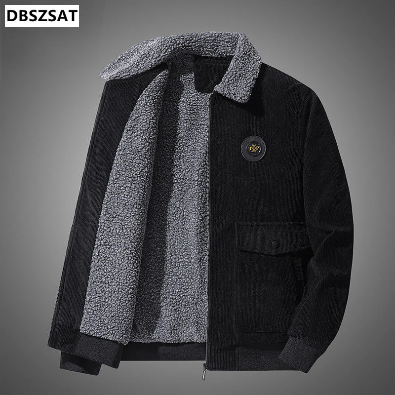 

2023, вельветовое зимнее пальто, мужская куртка-пуховик, осень и зима, новинка, корейский стиль, длинное женское пальто выше колена с хлопковой...